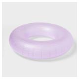 42\" Ring Tube Textured Material - Sun Squad Pink: Inflatable Pool Float