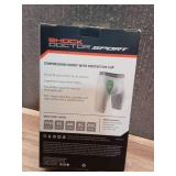 Shock Doctor Youth Compression Shorts with Protective Cups White: Apparel for Sports