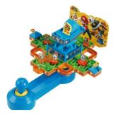 Epoch Games Super Mario Maze Game DX, Tabletop Skill and Action Game with Collectible Super Mario Action Figures (Missing Parts)