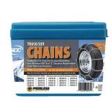 Peerless Chain Truck Tire Chains with Rubber Tighteners  #0222930 (Set of 4) - Retail: $500