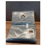 Sun Zero Madison Grommet Room Darkening Window Curtain Panel, 54\"X63\", Vintage Blue