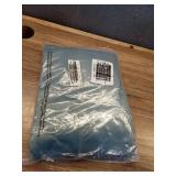 Sun Zero Madison Grommet Room Darkening Window Curtain Panel, 54\"X63\", Vintage Blue