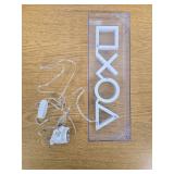 PlayStation LED Neon Light - Free Standing or Wall Mountable - Game Room Accessories & Decor for Gamers 12in (Doesn