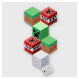 Minecraft MOB and Blocks LED RGB Panel Set of 6 Novelty Wall Lights - Retail: $50