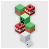 Minecraft MOB and Blocks LED RGB Panel Set of 6 Novelty Wall Lights - Retail: $50