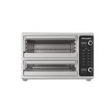 PowerXL SmartSynx 1700W Dual Door Toaster Oven and Air Fryer: Stainless Steel Countertop Convection, Dishwasher-Safe - Retail: $190