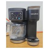 Keurig K-Duo Hot & Iced Single-Serve & Carafe Coffee Maker Black: Electric Drip Coffee Pot, 72 oz Capacity - Retail: $260