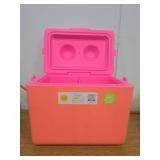 16 Cans/11qt Hard Sided Cooler - Sun Squad Pink: 20% Recycled Plastic