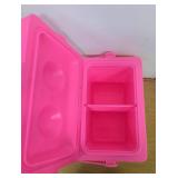 16 Cans/11qt Hard Sided Cooler - Sun Squad Pink: 20% Recycled Plastic