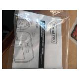 Craftsman Mailbox and Post Kit, Black (NO MAILBOX) - Retail: $75