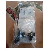 Craftsman Mailbox and Post Kit, Black (NO MAILBOX) - Retail: $75