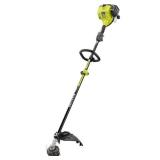 25.4 cc 2-Cycle Full Crank Straight Shaft Gas String Trimmer  (Damage)- Retail: $184