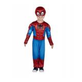Jazwares Marvel Spiderman Toddler Halloween Costume, Authentic Design, Vibrant