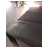 33 in. L x 13.25 in. W x 29 in. H Driftwood Gray Resin Elevated Garden Bed (Small crack) - Retail: $55