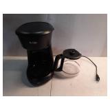 Mr. Coffee 12 Cup Switch Coffee Maker - Black: Electric Drip Machine, 900W, Brew Pause, Paper Filter, 5 oz Cup Capacity