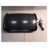 BLACK+DECKER 20" Family-Sized Electric Griddle Black: Nonstick, Tabletop, Temperature Control, 1500W