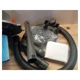 14 Gal. 6.0 Peak HP NXT Shop Vacuum Wet Dry Vac with Fine Dust Filter, Locking Hose, Wands and Attachments HD1400 (Missing Body)  - Retail: $218