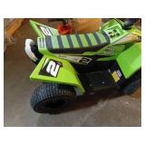 Razor 24V Dirt Quad SX McGrath Powered Ride-On - Green: Steel Frame, 8 MPH, 120 lb Capacity - Retail: $550