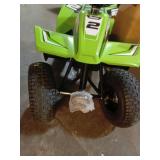 Razor 24V Dirt Quad SX McGrath Powered Ride-On - Green: Steel Frame, 8 MPH, 120 lb Capacity - Retail: $550