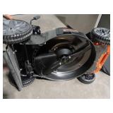 21 in. 190 cc Briggs and Stratton Gas 3-in-1 Dual Blade RWD Self-Propelled Lawn Mower with Single Lever Deck Adjustment - Retail: $579