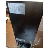 10.7 in. Wine Cooler 12 Bottle Freestanding Wine Refrigerator with Door Lock, Black - Retail: $179