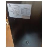 10.7 in. Wine Cooler 12 Bottle Freestanding Wine Refrigerator with Door Lock, Black - Retail: $179