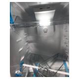 7.0 cu. ft. Frost Free Top Freezer Refrigerator in Stainless Look (SEE DETAILS) - Retail: $499