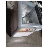 Avanti 4.2 cu. ft. Commercial Sliding Glass Top Freezer or Refrigerator - Retail: $560