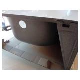 Aloha 60 in. x 30 in. Alcove Soaking Bathtub with Left Drain in White - Retail: $198