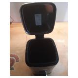 12L Soft Square Stainless Step Trash Can - Brightroom