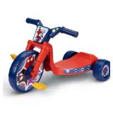 Spidey and His Amazing Friends Fly Wheel 10\" Electronic Sounds Powered Ride-On Tricycle