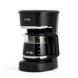 Mr. Coffee 12-Cup Switch Coffee Maker Black: Electric Drip Coffee Machine, 60 oz Capacity, Dishwasher-Safe Parts
