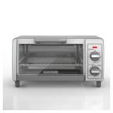 BLACK+DECKER 4 Slice Toaster Oven - Silver - TO1700SG