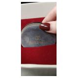 Baldwin Classic Door Knob Set with Red Ribbons