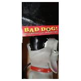Bad Dog Moving Ball Hitch Cover with Light-Up Collar