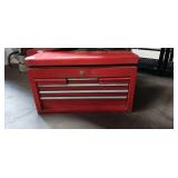 Professional Red Metal Tool Chest with Contents
