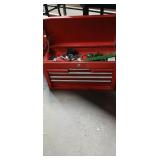 Professional Red Metal Tool Chest with Contents