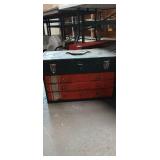 Classic Machinist Tool Box with Original Tools