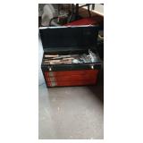 Classic Machinist Tool Box with Original Tools