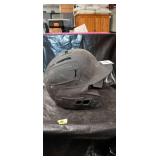 Matte Gray Baseball Batting Helmet