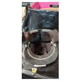 Matte Gray Baseball Batting Helmet