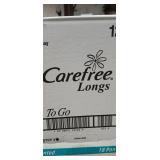 Carefree Longs To Go Pantiliners - Bulk Box