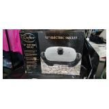 Crofton 12-inch Electric Skillet with Glass Lid