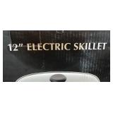 Crofton 12-inch Electric Skillet with Glass Lid