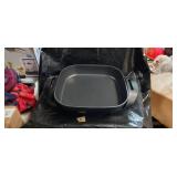 Crofton 12-inch Electric Skillet with Glass Lid