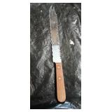 Collection of Professional Kitchen Knives with Wood Handles