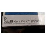 Wilson Jones Data Binders 9.5x11 Unburst Set