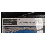 Wilson Jones Data Binders 9.5x11 Unburst Set