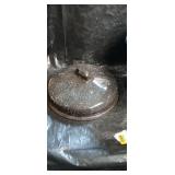 Black Speckled Enamel Roasting Pan with Lid