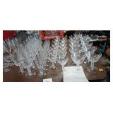 Tiffany Crystal Waterford Pattern Stemware Set